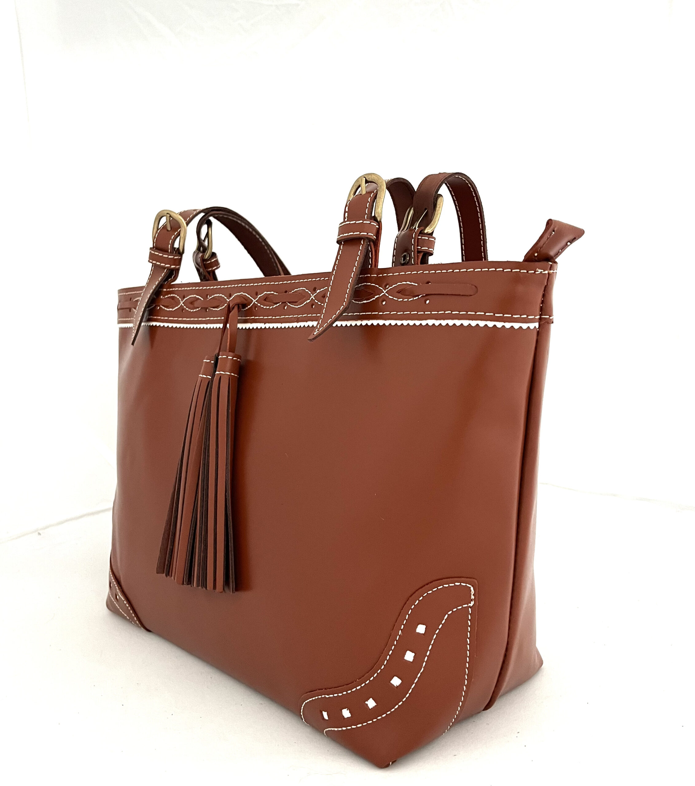 Bolso piel tamaño mediano