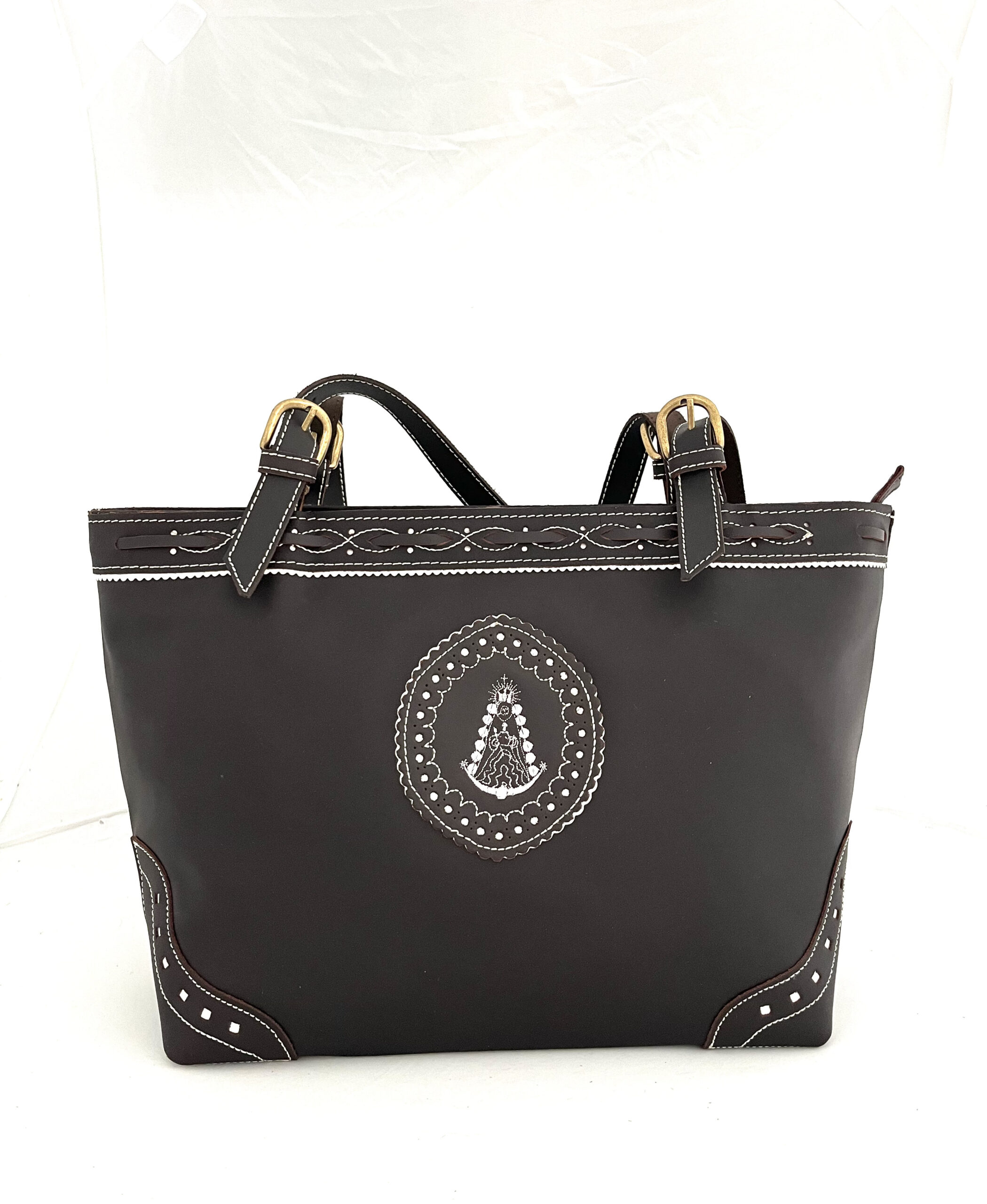 Bolso piel tamaño mediano