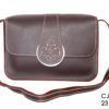 Bolso de piel moña picada