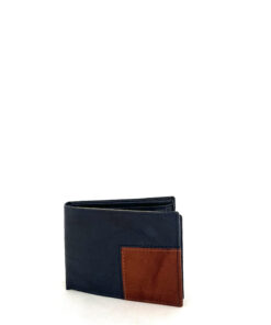 Cartera de hombre bicolor