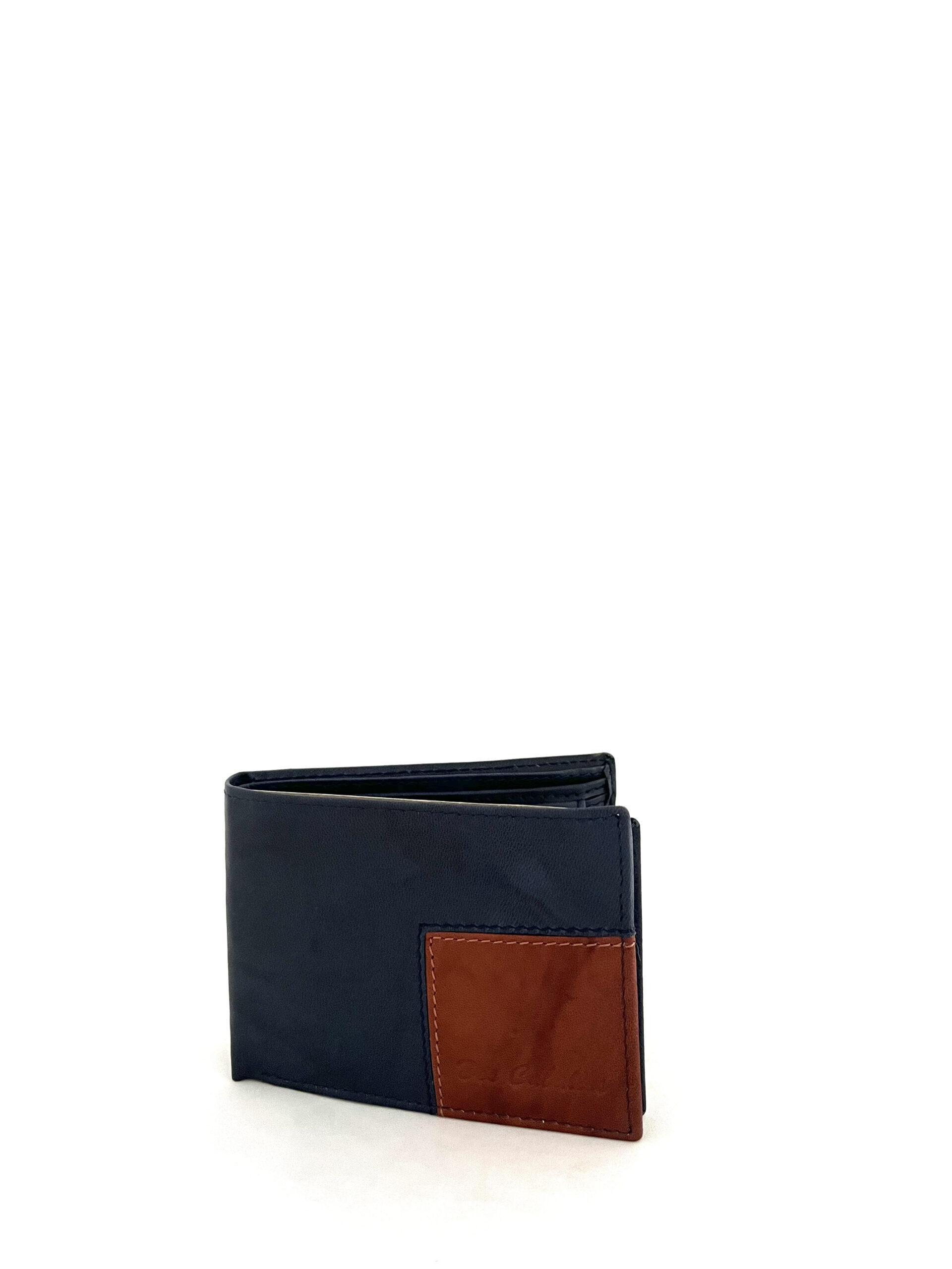 Cartera de hombre bicolor