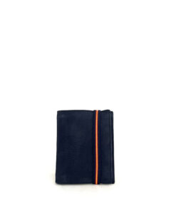 Cartera de piel con cinta bandera de España
