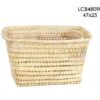 Cesta de palma cuadrada