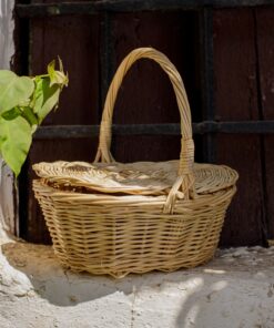 Cesta de Picnic de Mimbre en Varias Medidas