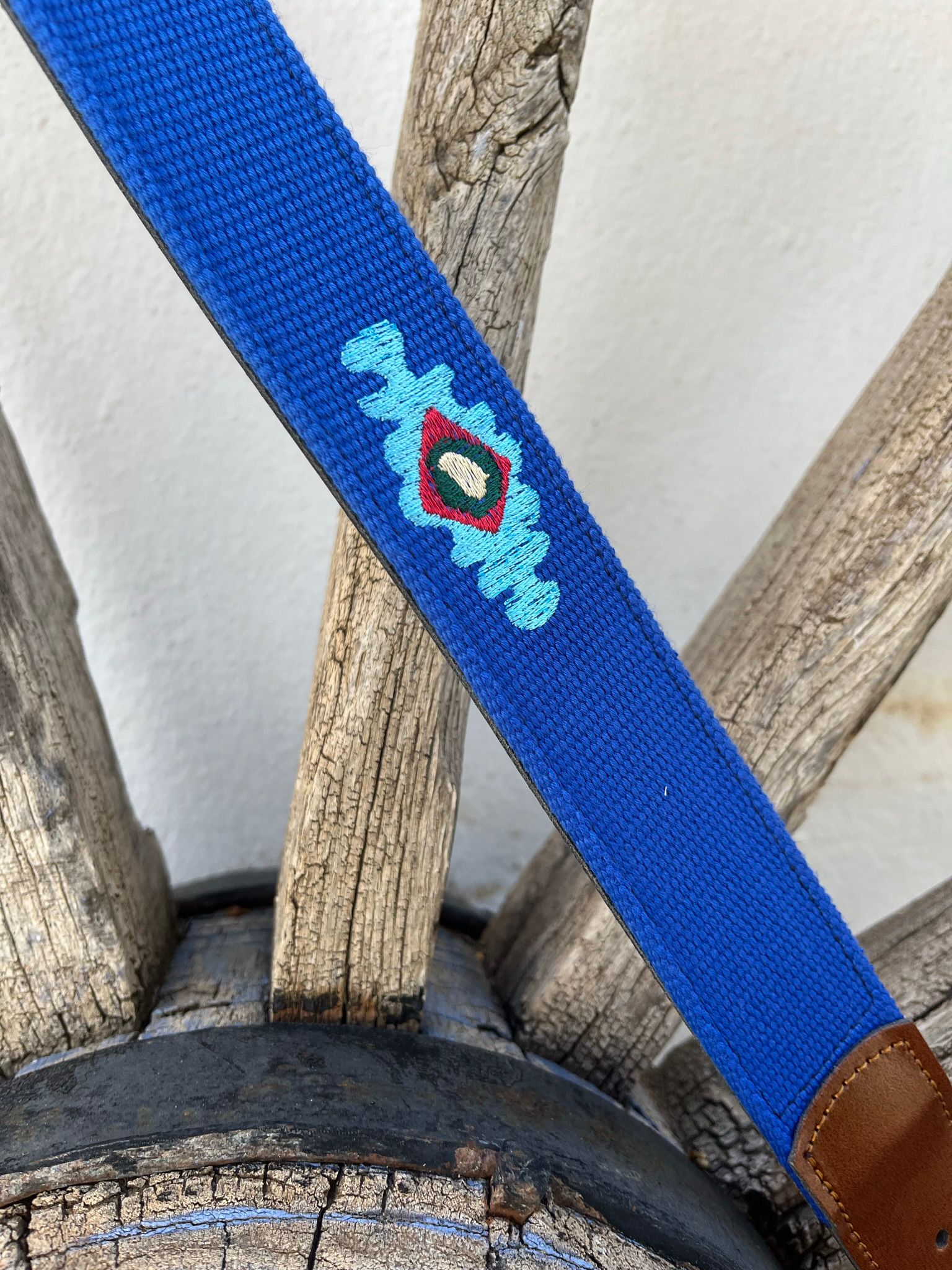 Cinturón de Tela Bordado