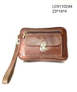 Bolso de mano cuero