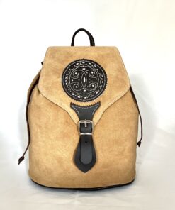 Mochila de piel serraje colores